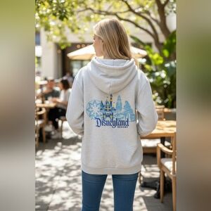 Walt Disney World 50th Anniversary Mickey & Friends Zip Up Hoodie